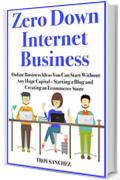 Zero Down Internet Business: Online Business Ideas You Can Start Without Any Huge Capital – Starting a Blog and Creating an Ecommerce Store (English Edition)