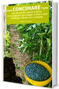 Come concimare l’orto. Uso dei concimi organici e chimici: Con la ricetta per ogni ortaggio , anche in vaso. Fertilizzare il terreno  con il compost (Coltivare l'orto)
