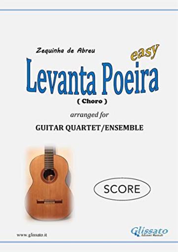 Levanta Poeira - Guitar Quartet (SCORE): Easy