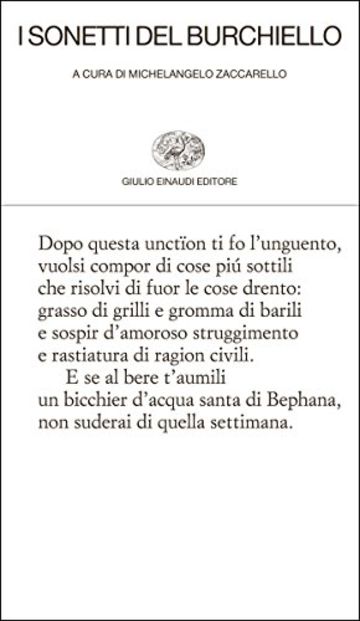 I sonetti del Burchiello (Collezione di poesia Vol. 328)