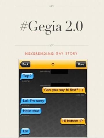 #Gegia 2.0: NEVERENDING GAY STORY (THIS IS ME, GEGIA)