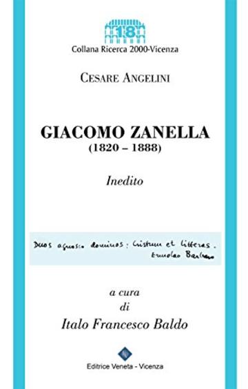 Giacomo Zanella 1820-1888